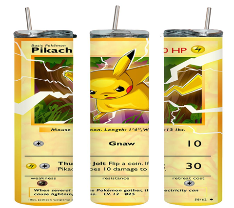 Pokemon Pikachu Card-5727